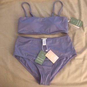 NWT Andie Swimsuit (Rio top, high waist bottom)